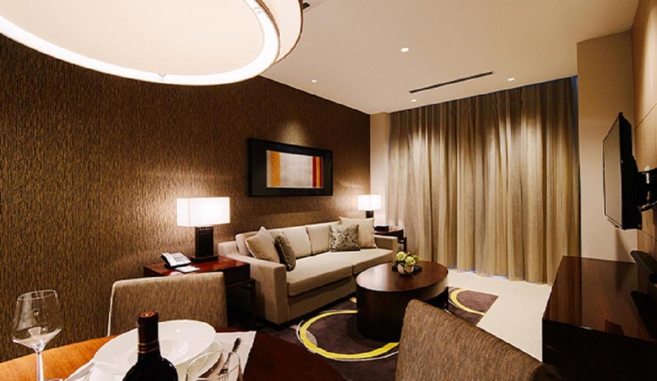 Oakwood Premier Tokyo Hotel Exterior foto A living room