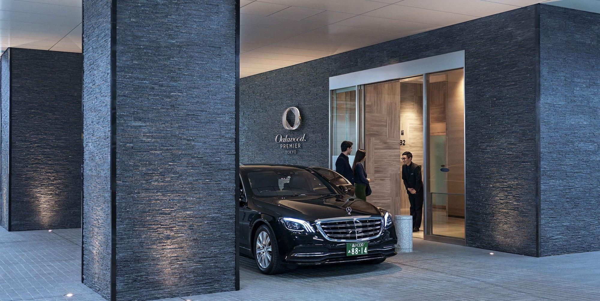 Oakwood Premier Tokyo Hotel Exterior foto Entrance