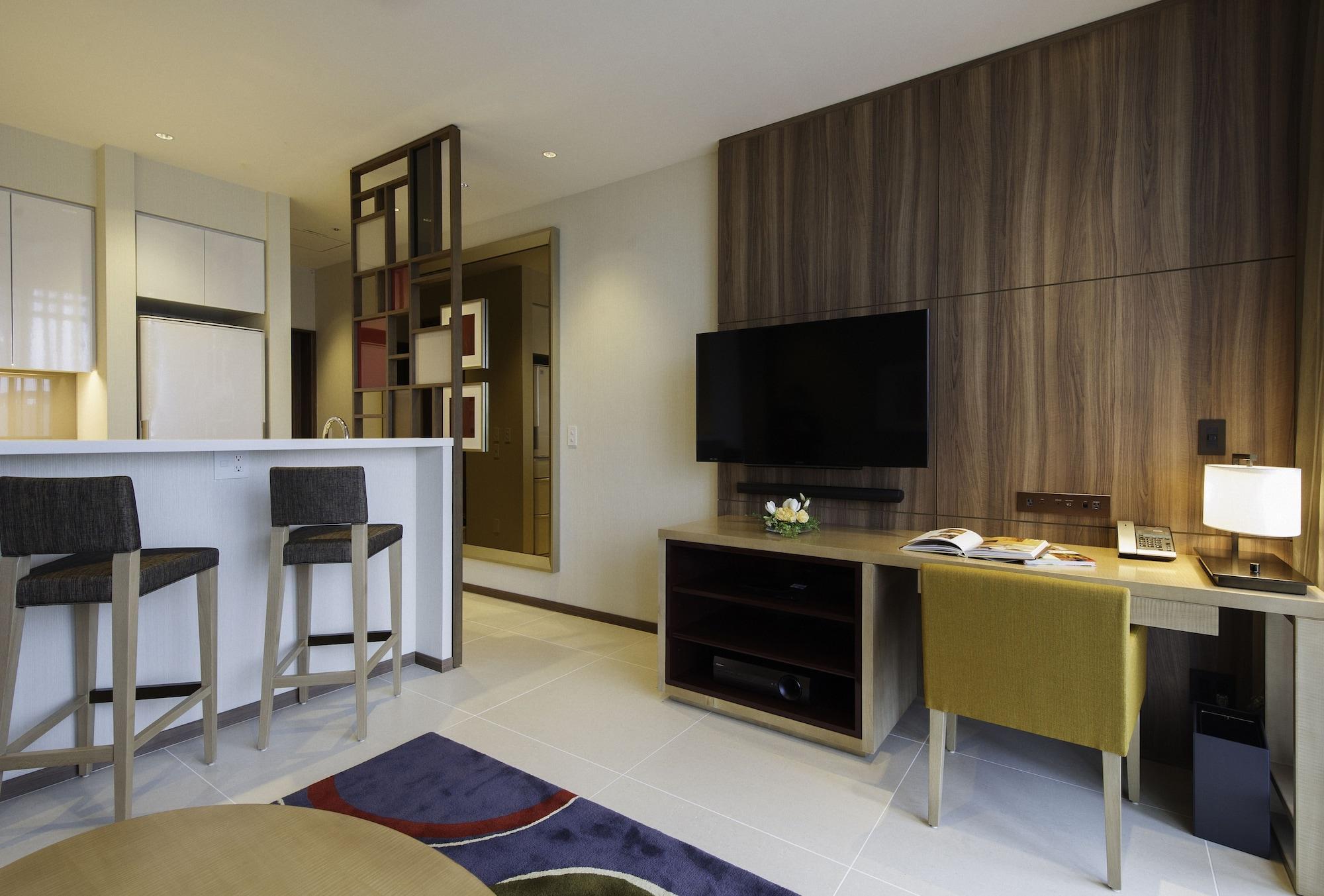 Oakwood Premier Tokyo Hotel Exterior foto A typical Studio apartment